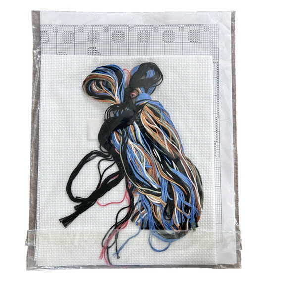 Cross Stitch Kit Sharing Happiness Cats Friend Herrschners ‎ 3180276 -23.2 NEW - Picture 2 of 2